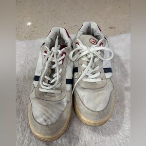 Lacoste Off-White and Navy Casual Shoes